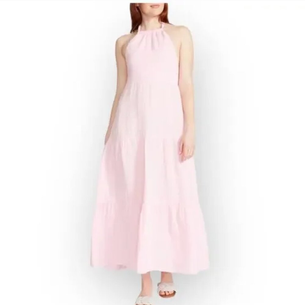 Steve Madden Briella Midi Pink Dress